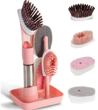 Juego Set Cepillos Limpieza Aseo Hogar C
