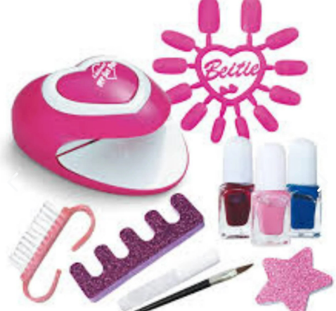 Juego Kit Para Hacer Uñas Manicure Jugue