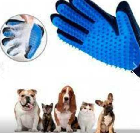 Guante Para Peinar Mascotas Perros Gato