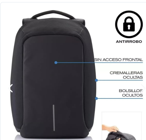 Maleta Maletín Antirrobo Impermeable Pue
